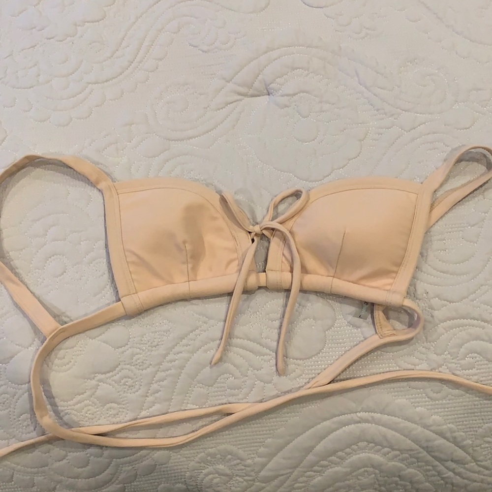 Montce Bikini Top Nude Size Large